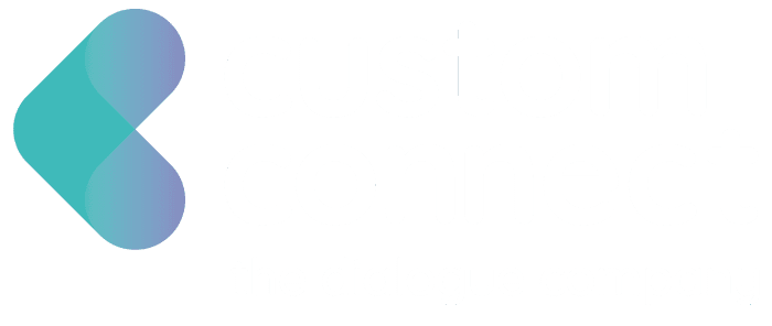 Logo custom connect the dialogue company